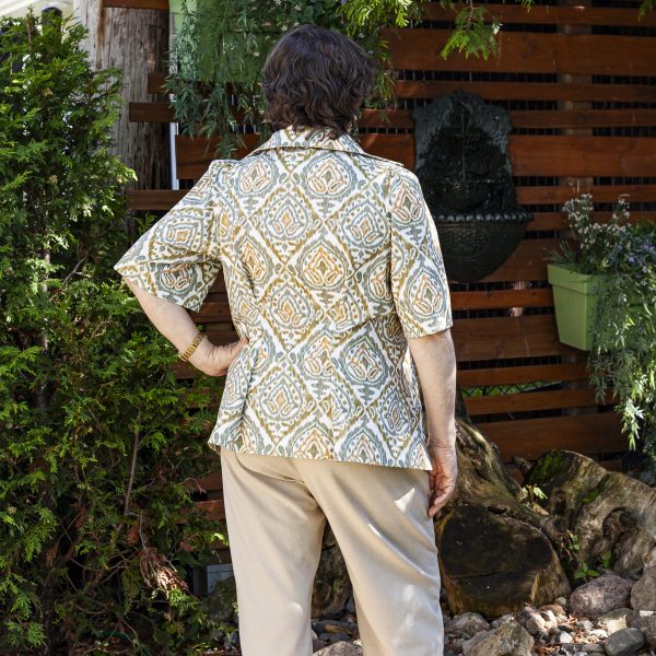 Chemisier avec pantalon_3-4 Dos-02