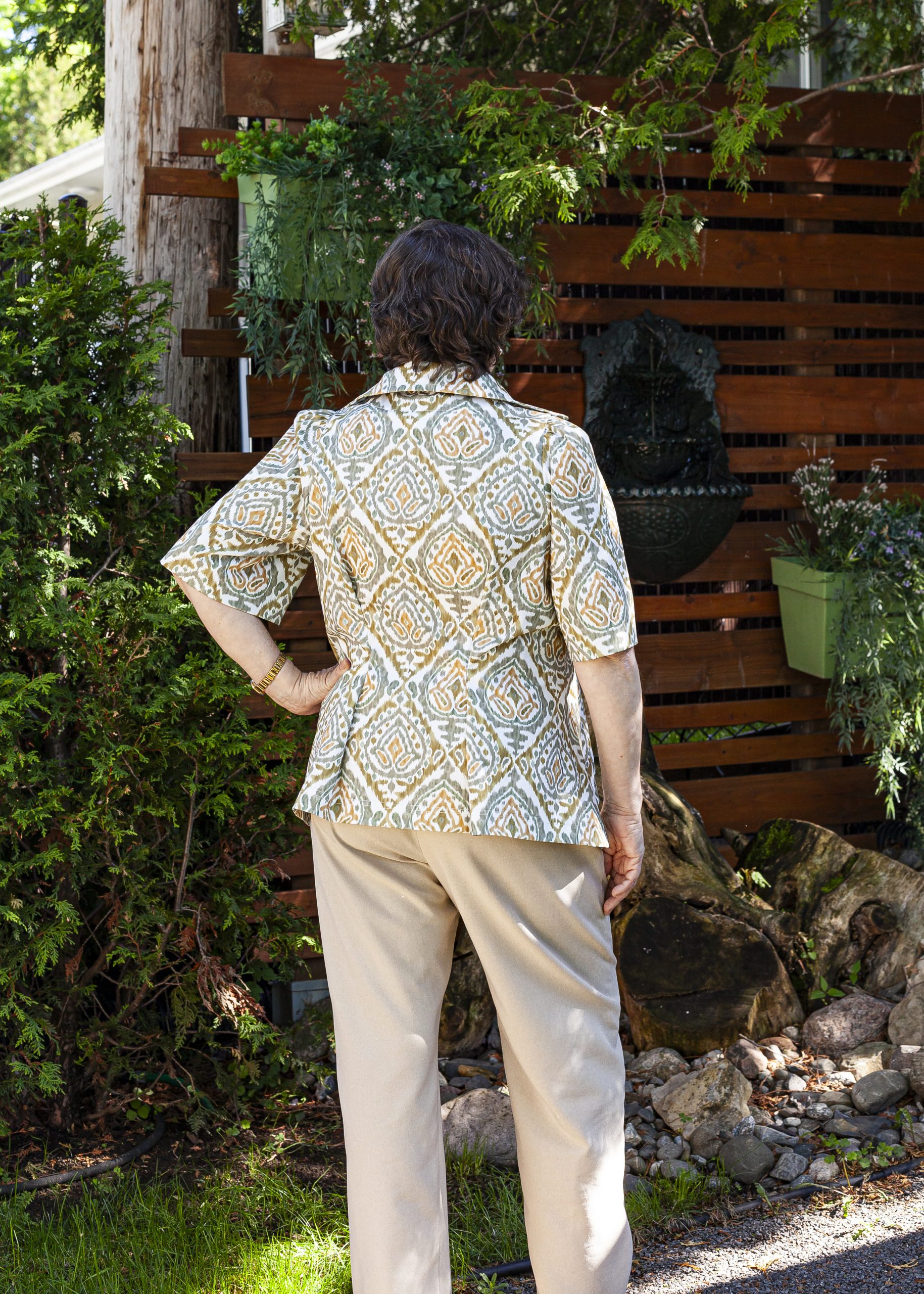 Chemisier avec pantalon_3-4 Dos-02